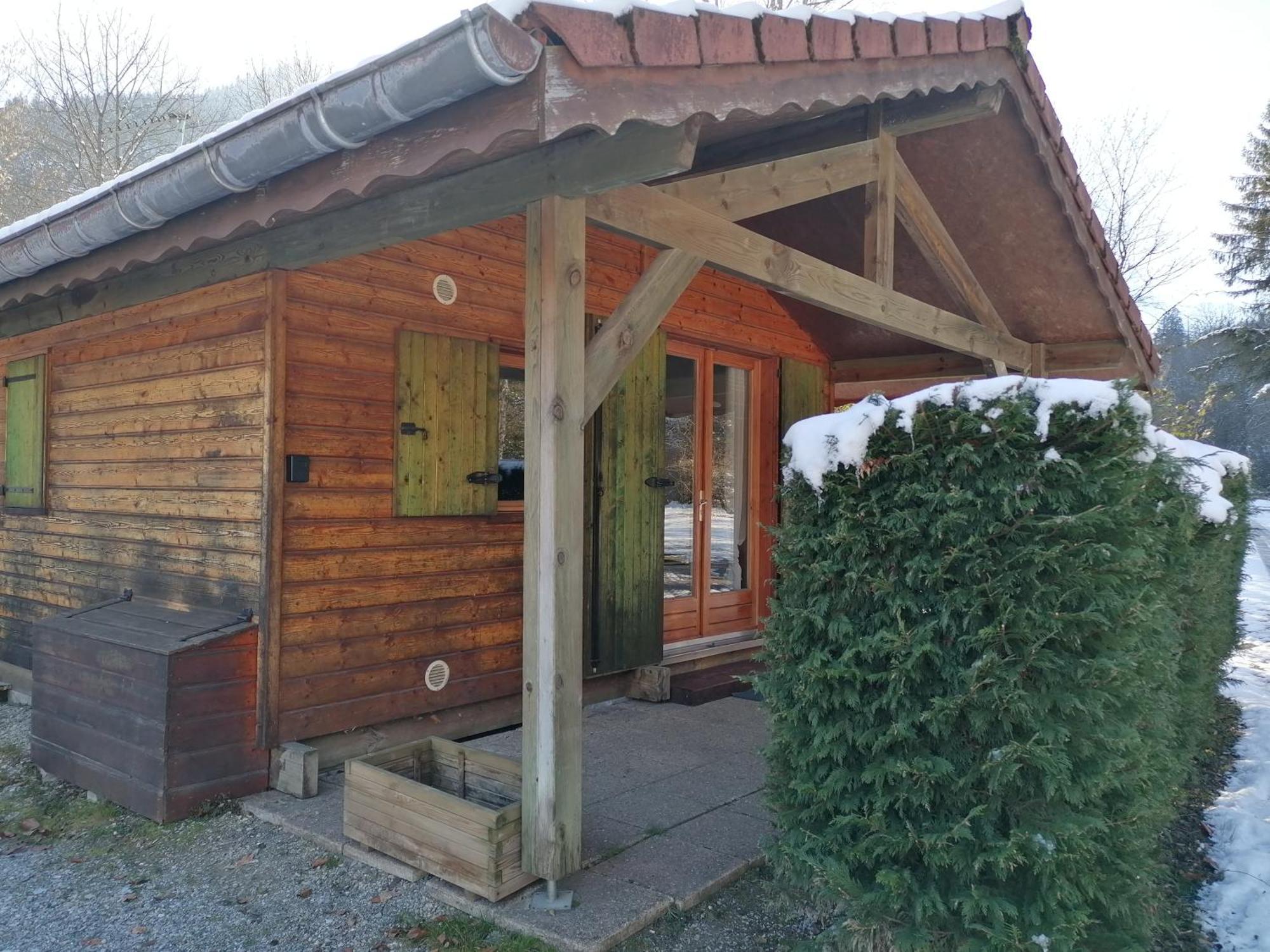 Camping Le Trejeux - Petit Chalet Thônes Dış mekan fotoğraf