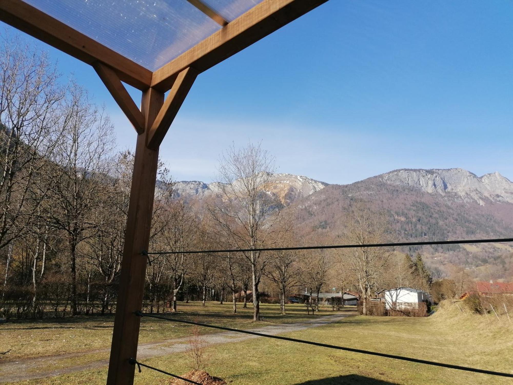Camping Le Trejeux - Petit Chalet Thônes Dış mekan fotoğraf